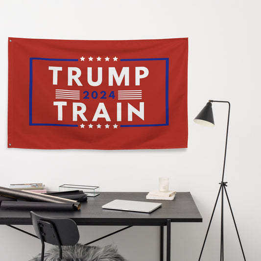 Trump Train Flag