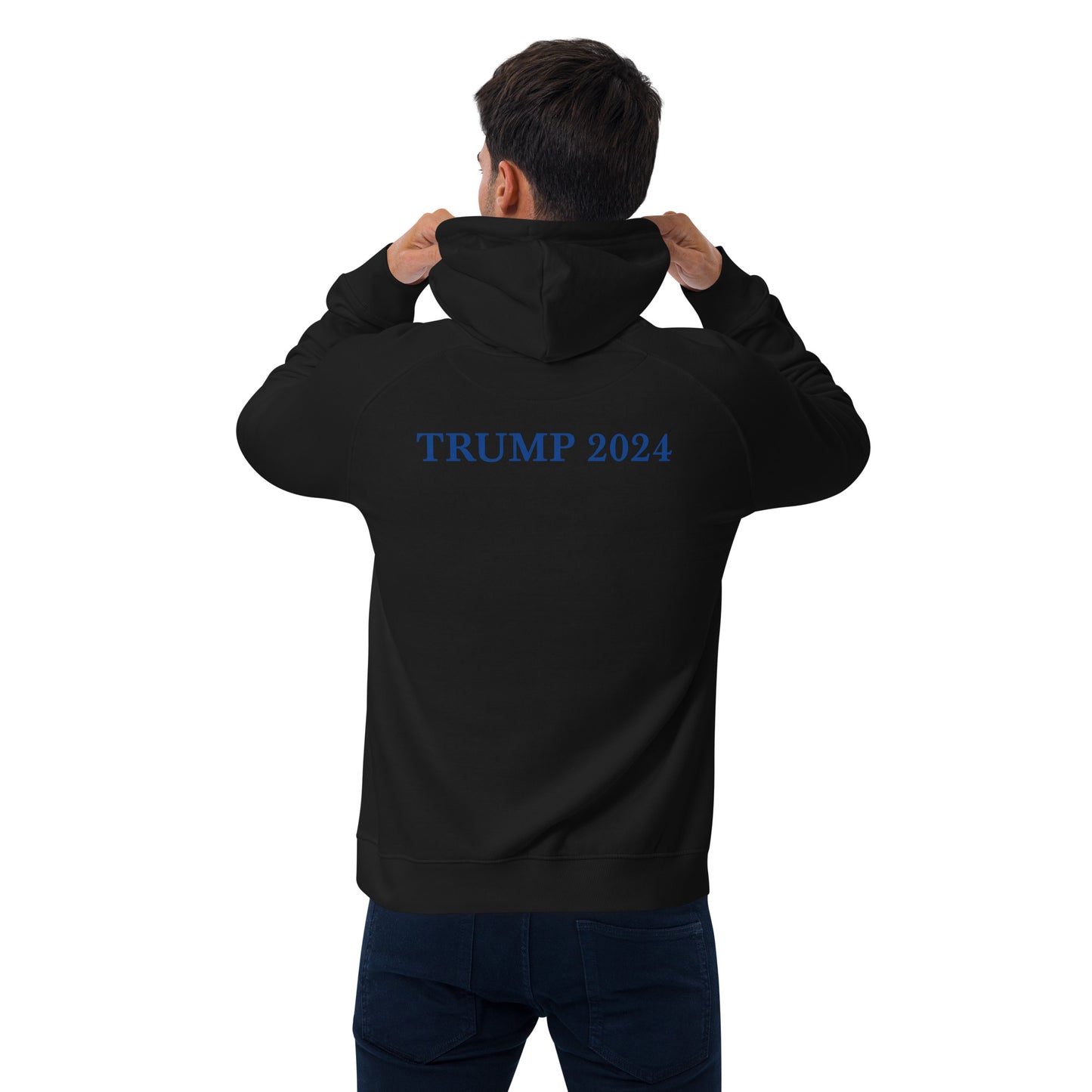 Trump Unisex eco raglan hoodie